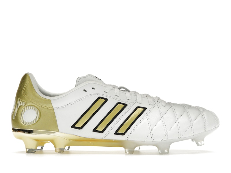 adidas 11Pro FG Toni Kroos Cloud White Core Black Gold Metallic Men's -  JH6410 - US