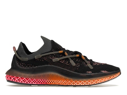 adidas 4D Fusio Black Orange Pink Men's FZ2414 US