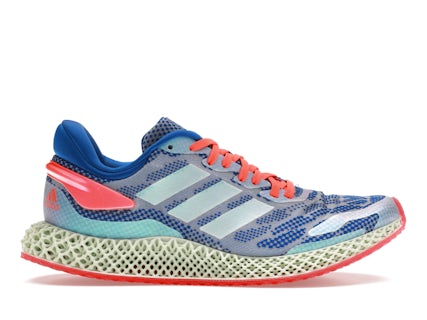 adidas 4D Run Glory Blue Solar Red Men's FW1231 US