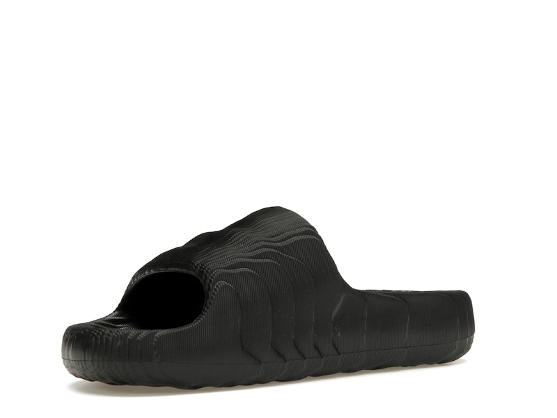 adidas Adilette 22 Slides Black Scarlet