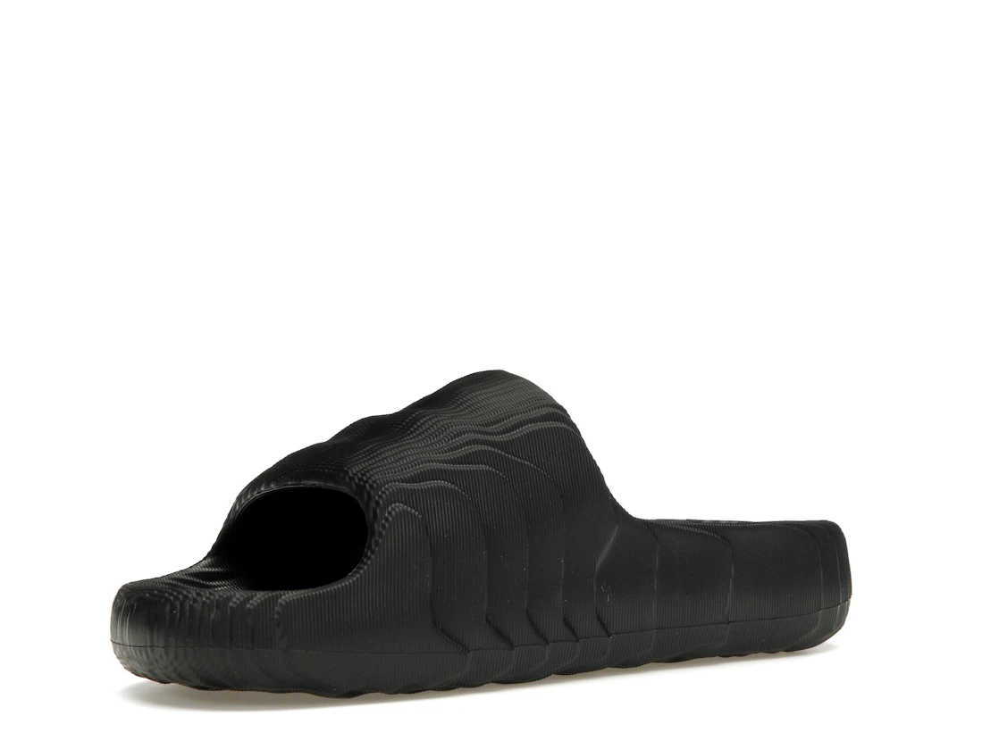 adidas Adilette 22 Slides Black Scarlet