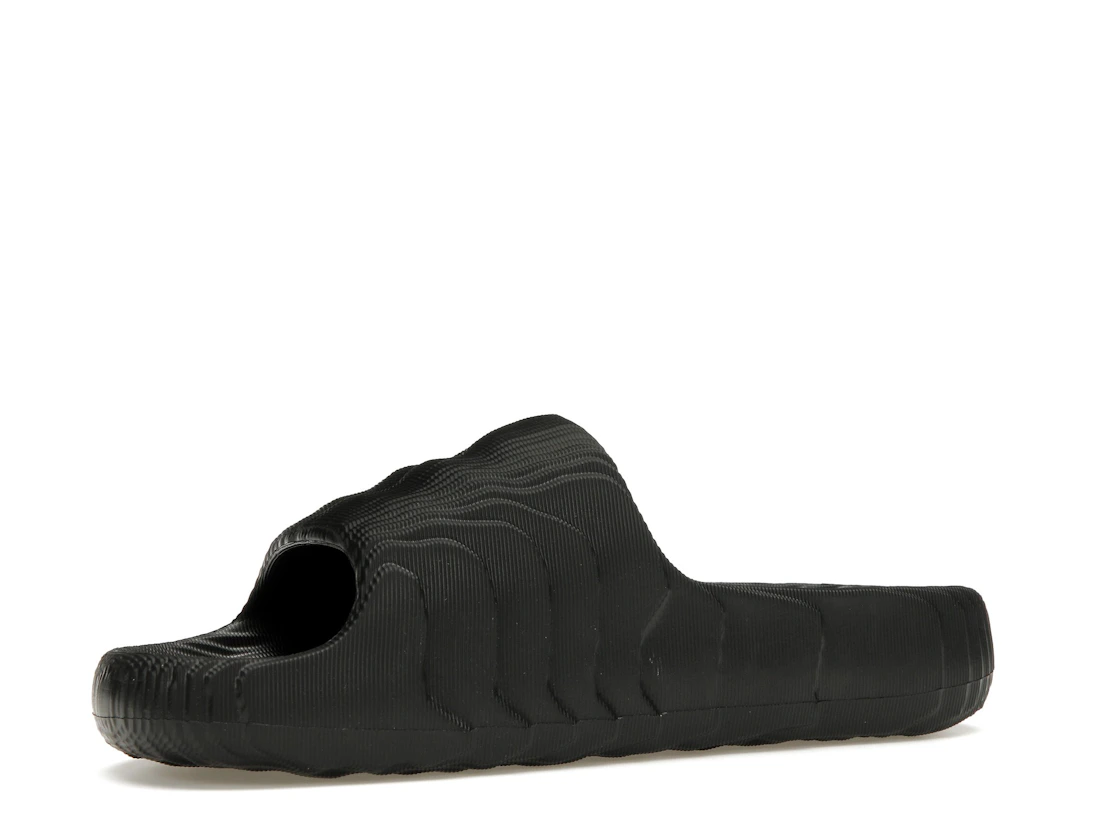 adidas Adilette 22 Slides Black Scarlet