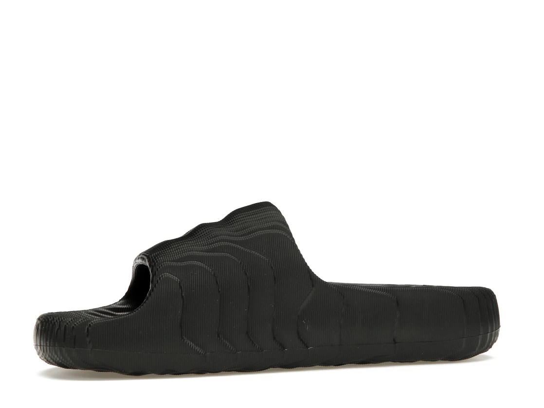 adidas Adilette 22 Slides Black Scarlet