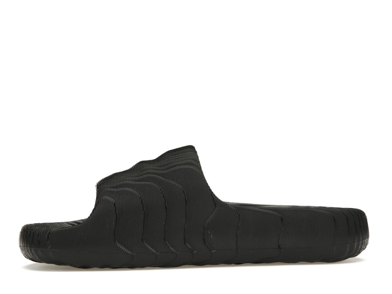 adidas Adilette 22 Slides Black Scarlet