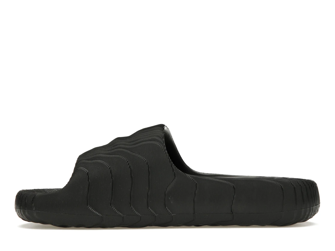 adidas Adilette 22 Slides Black Scarlet