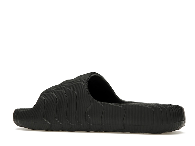 adidas Adilette 22 Slides Black Scarlet