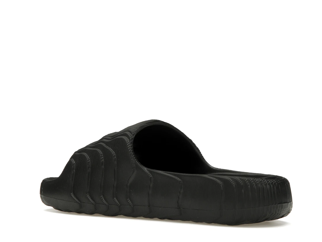 adidas Adilette 22 Slides Black Scarlet