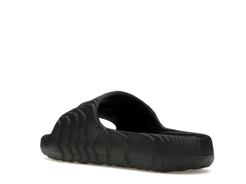 adidas Adilette 22 Slides Black Scarlet