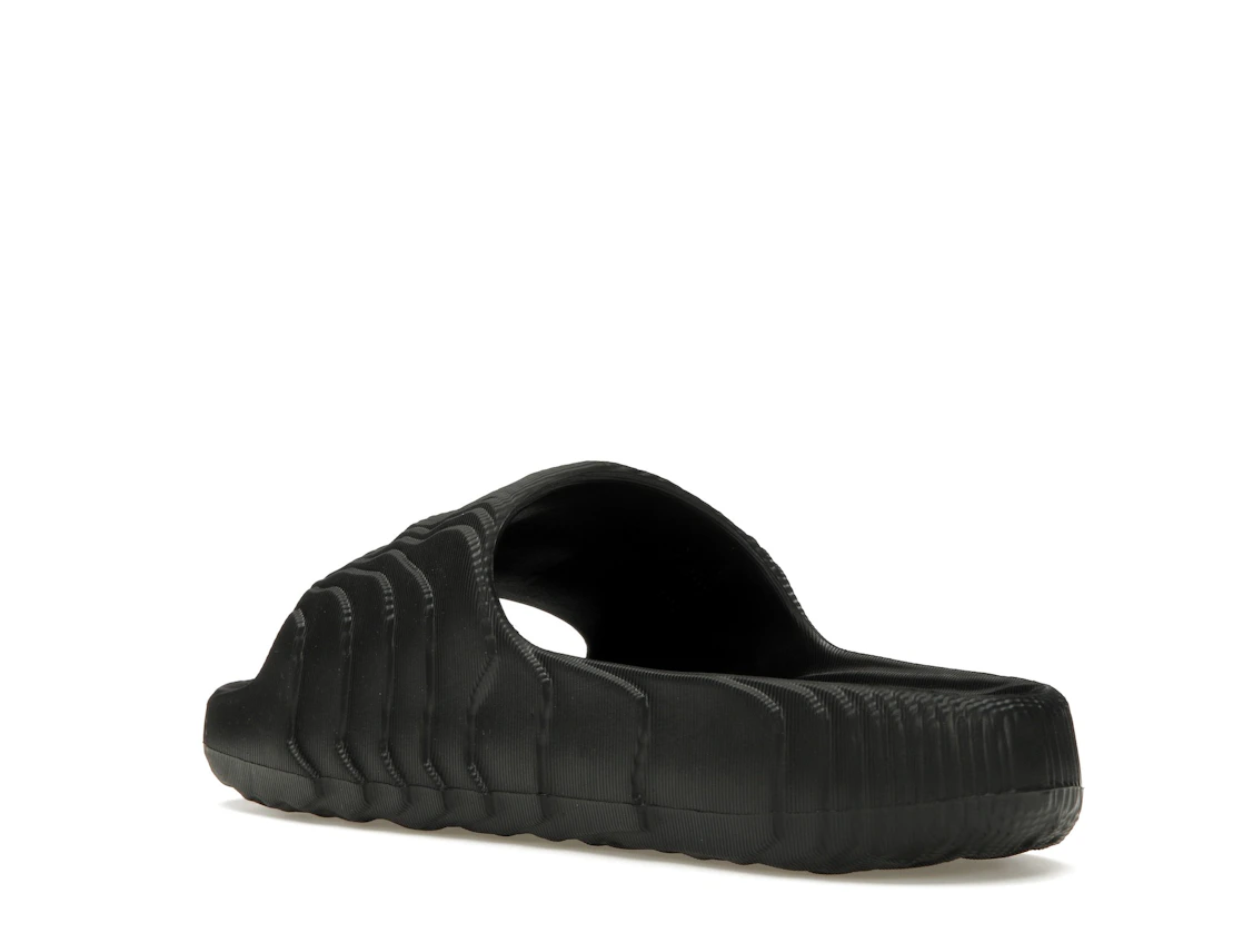 adidas Adilette 22 Slides Black Scarlet