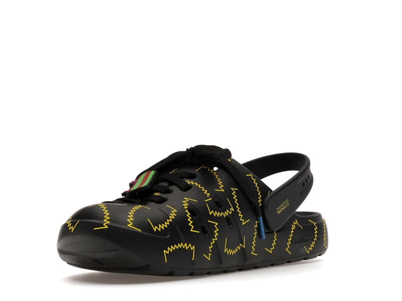 adidas Adilette Clog The Simpsons Black Yellow