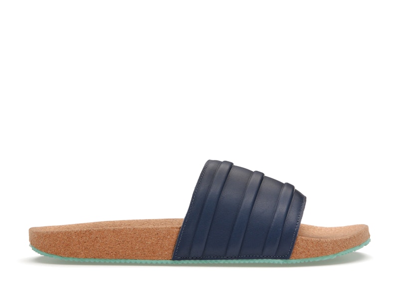 adidas Adilette Premium Navy Cork Men s GZ0061 US