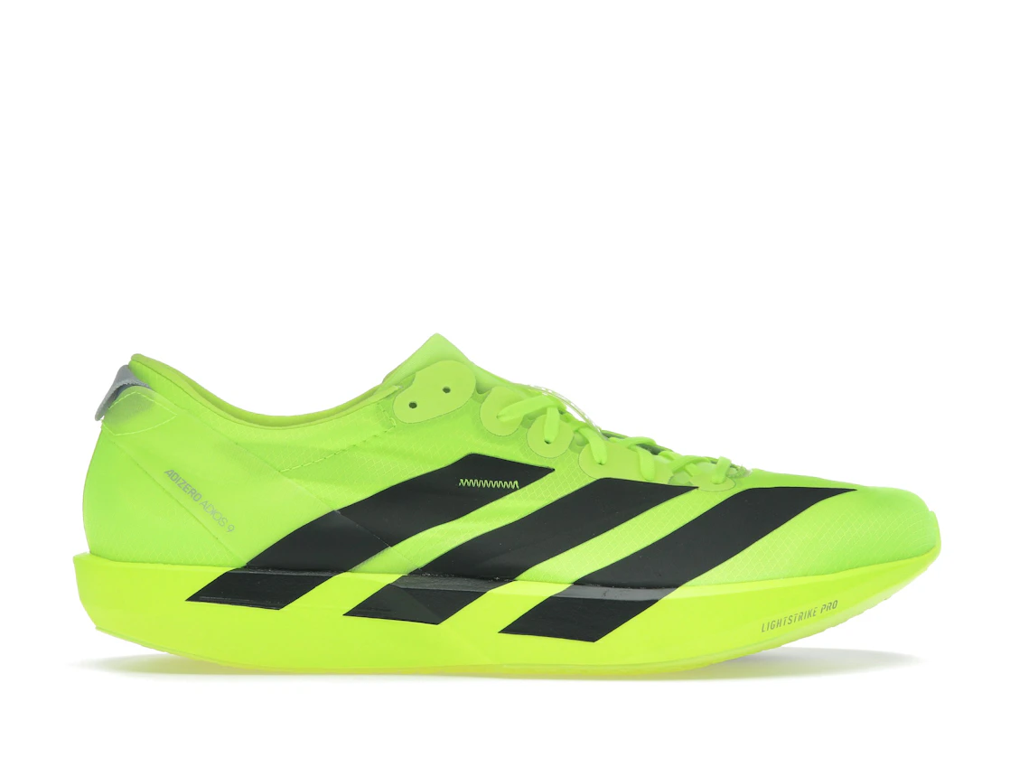 adidas Adizero Adios 9 Lucid Lemon Black