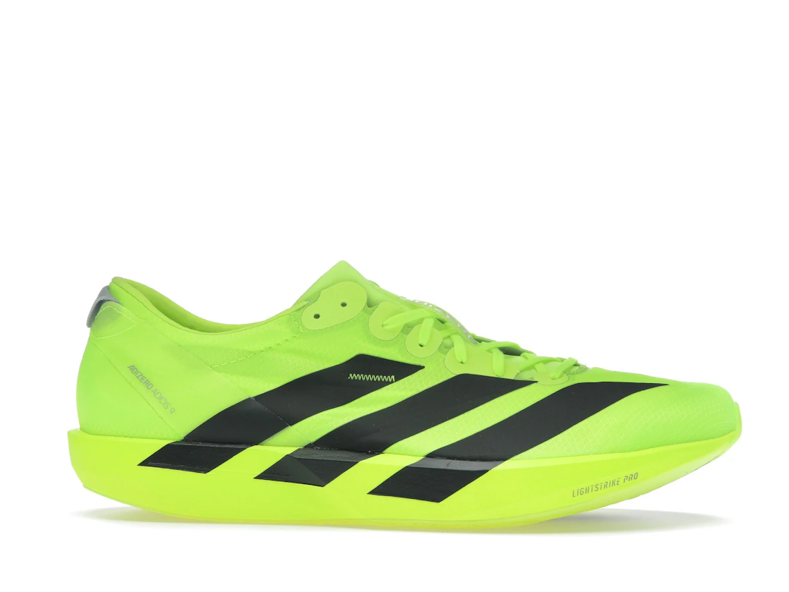 adidas Adizero Adios 9 Lucid Lemon Black