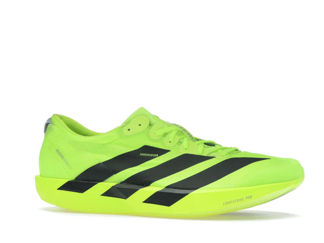 adidas Adizero Adios 9 Lucid Lemon Black