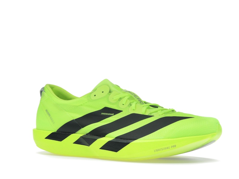 adidas Adizero Adios 9 Lucid Lemon Black