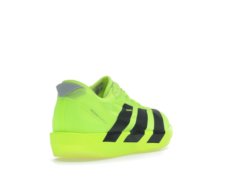 adidas Adizero Adios 9 Lucid Lemon Black