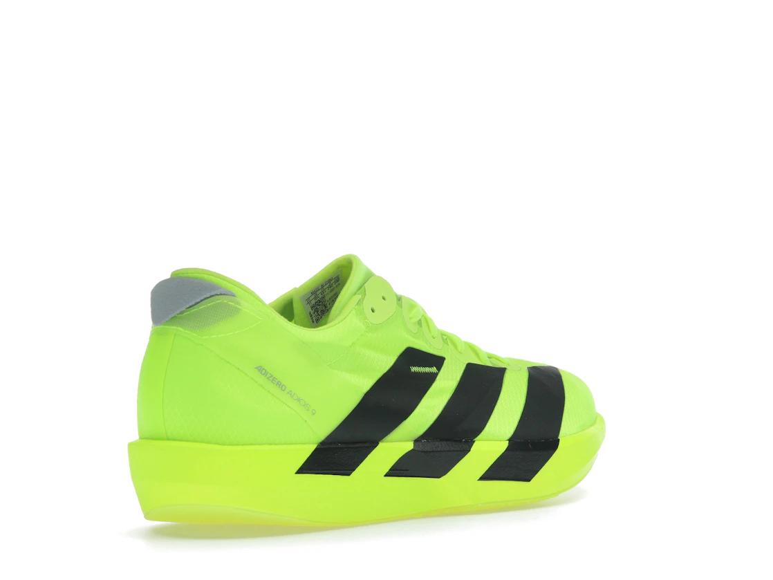 adidas Adizero Adios 9 Lucid Lemon Black