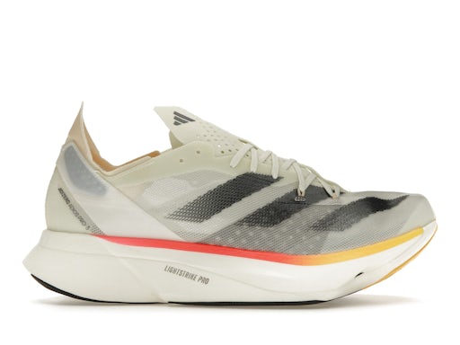 adidas Adizero Adios Pro 3 Ivory Core Nero Cristallo Sabbia 0