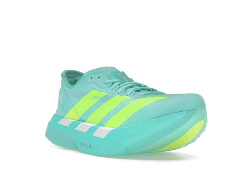 adidas Adizero Adios Pro 4 Flash Aqua Lucid Lemon