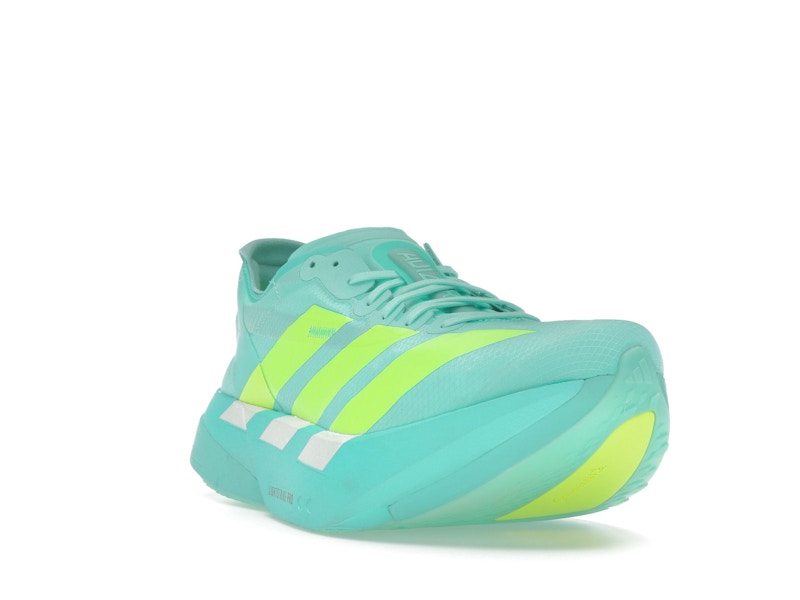 adidas Adizero Adios Pro 4 Flash Aqua Lucid Lemon