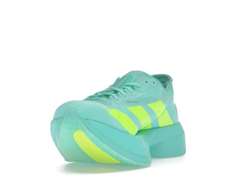 adidas Adizero Adios Pro 4 Flash Aqua Lucid Lemon