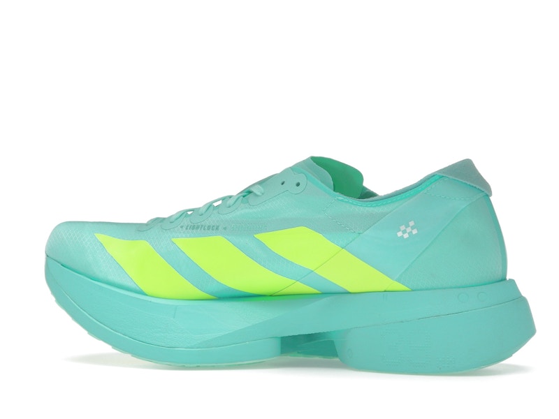 adidas Adizero Adios Pro 4 Flash Aqua Lucid Lemon