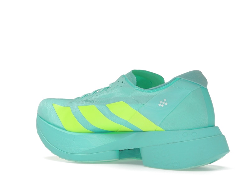 adidas Adizero Adios Pro 4 Flash Aqua Lucid Lemon