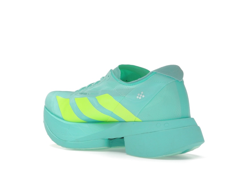 adidas Adizero Adios Pro 4 Flash Aqua Lucid Lemon