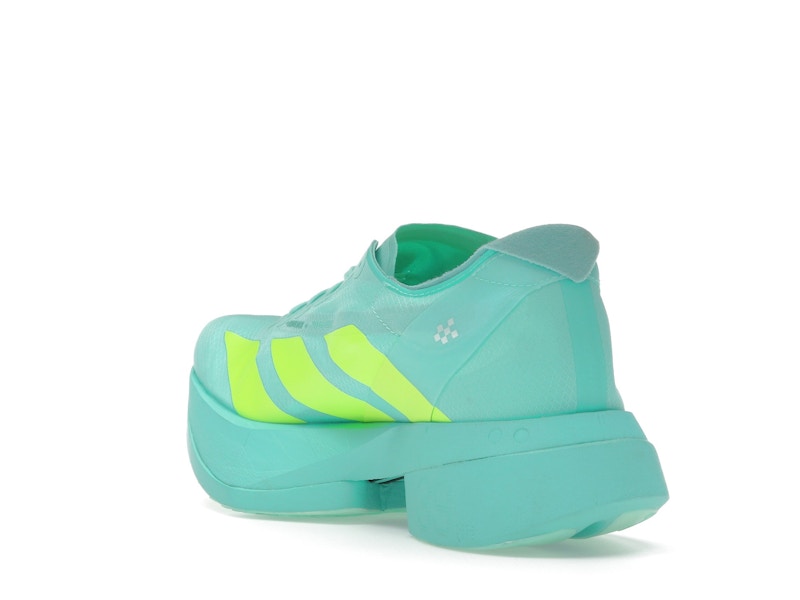 adidas Adizero Adios Pro 4 Flash Aqua Lucid Lemon