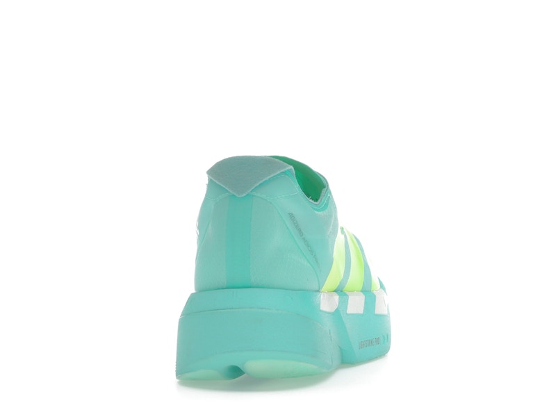 adidas Adizero Adios Pro 4 Flash Aqua Lucid Lemon