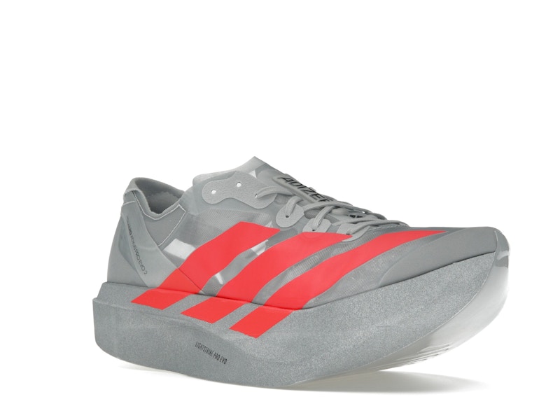 adidas Adizero Adios Pro Evo 2 Silver Metallic Lucid Red