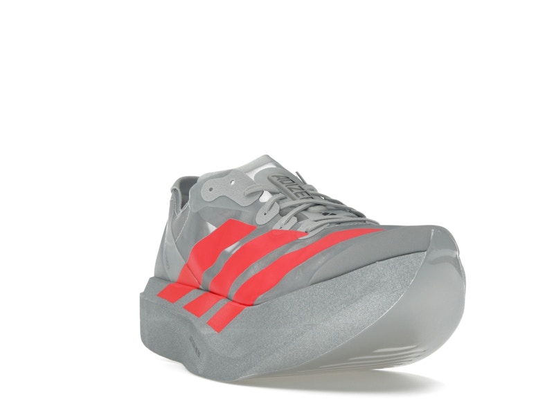 adidas Adizero Adios Pro Evo 2 Silver Metallic Lucid Red