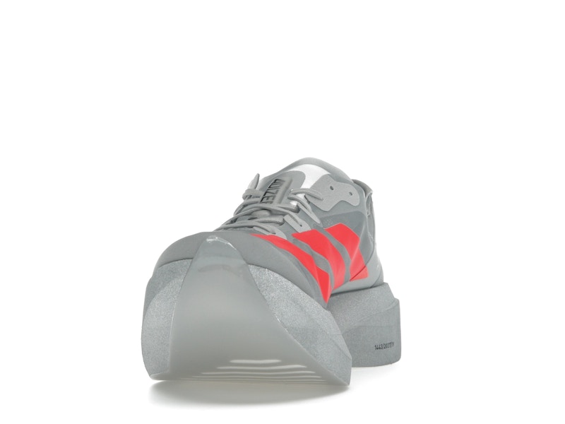 adidas Adizero Adios Pro Evo 2 Silver Metallic Lucid Red