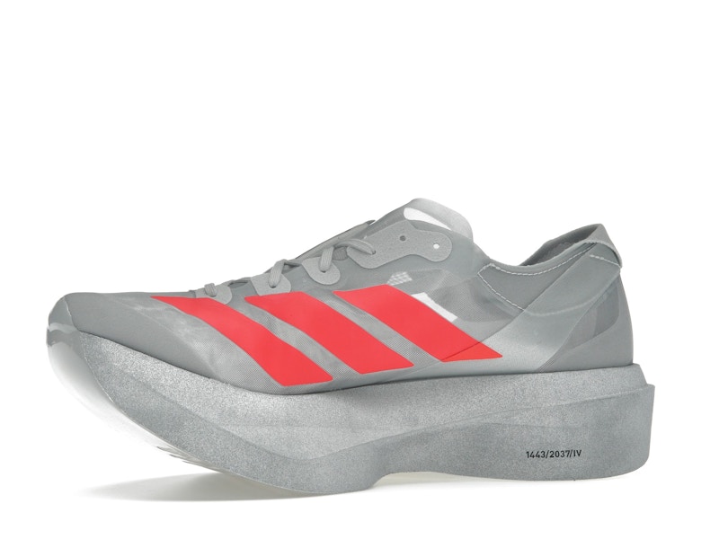 adidas Adizero Adios Pro Evo 2 Silver Metallic Lucid Red