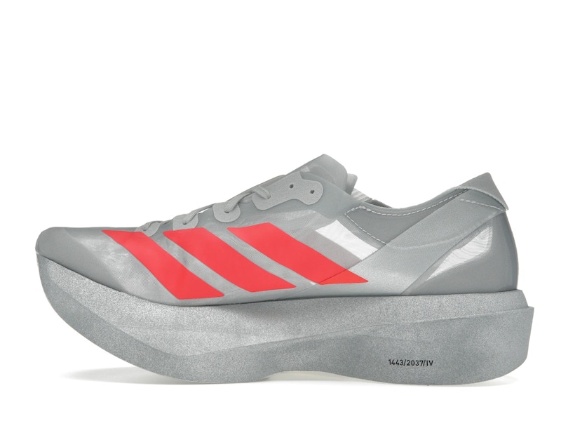 adidas Adizero Adios Pro Evo 2 Silver Metallic Lucid Red