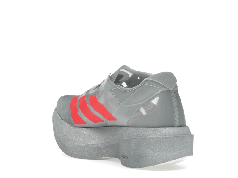 adidas Adizero Adios Pro Evo 2 Silver Metallic Lucid Red