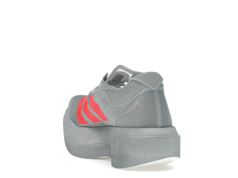 adidas Adizero Adios Pro Evo 2 Silver Metallic Lucid Red