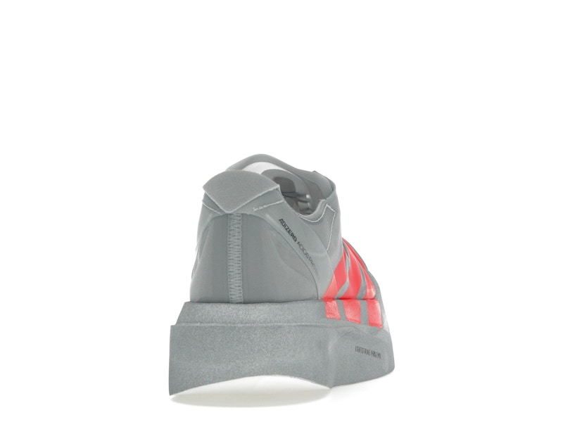 adidas Adizero Adios Pro Evo 2 Silver Metallic Lucid Red