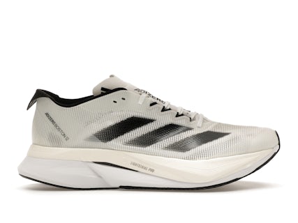 adidas Adizero Boston 12 Cloud White Core Black Night Metallic