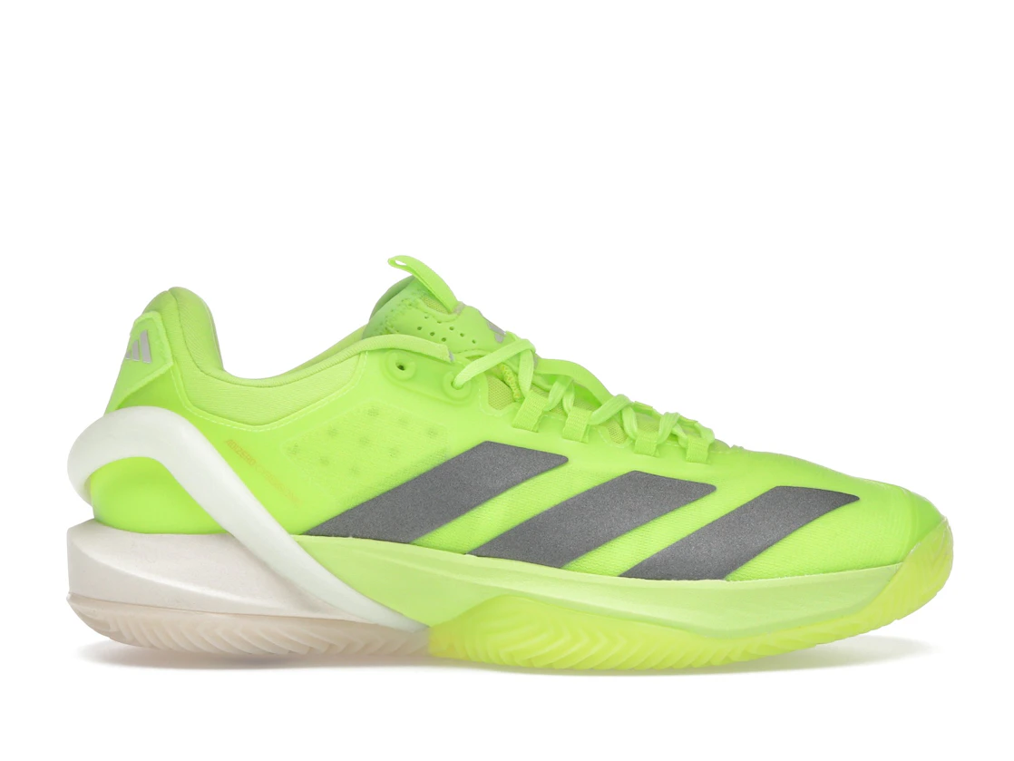 adidas Adizero Cybersonic Clay Lucid Lemon Iron Metallic Off White (Women's)