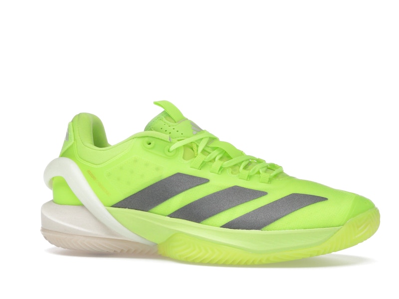 adidas Adizero Cybersonic Clay Lucid Lemon Iron Metallic Off White (Women's)