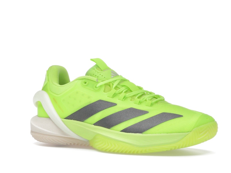 adidas Adizero Cybersonic Clay Lucid Lemon Iron Metallic Off White (Women's)