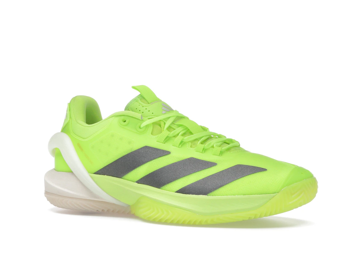 adidas Adizero Cybersonic Clay Lucid Lemon Iron Metallic Off White (Women's)