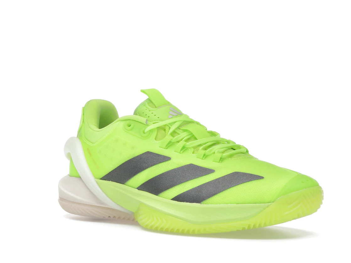 adidas Adizero Cybersonic Clay Lucid Lemon Iron Metallic Off White (Women's)