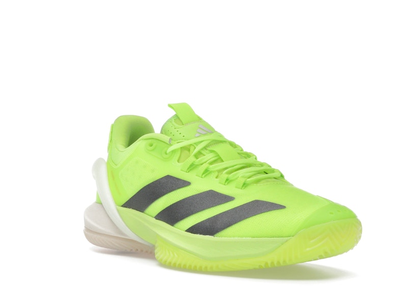 adidas Adizero Cybersonic Clay Lucid Lemon Iron Metallic Off White (Women's)