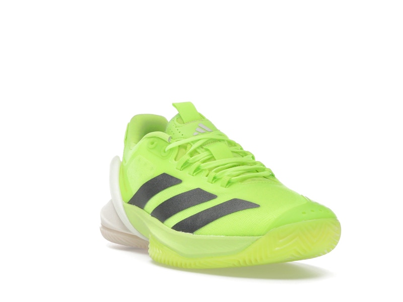 adidas Adizero Cybersonic Clay Lucid Lemon Iron Metallic Off White (Women's)