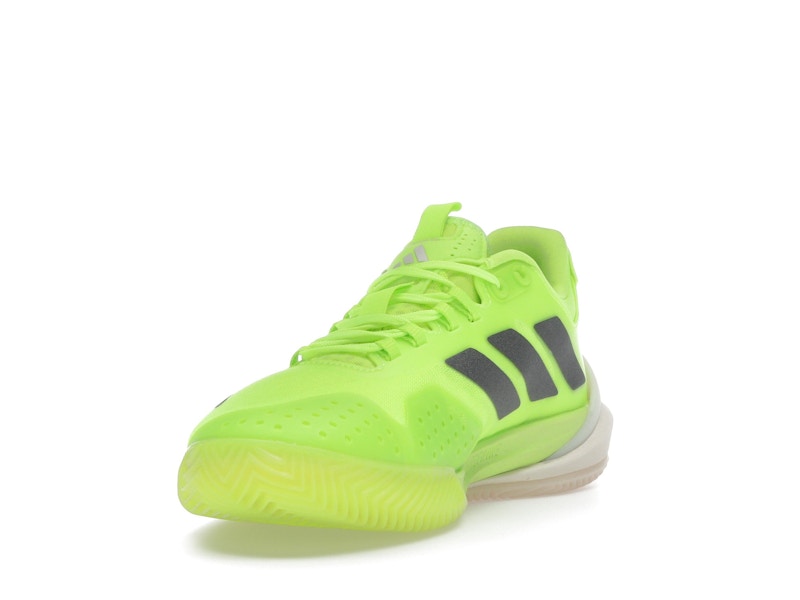 adidas Adizero Cybersonic Clay Lucid Lemon Iron Metallic Off White (Women's)