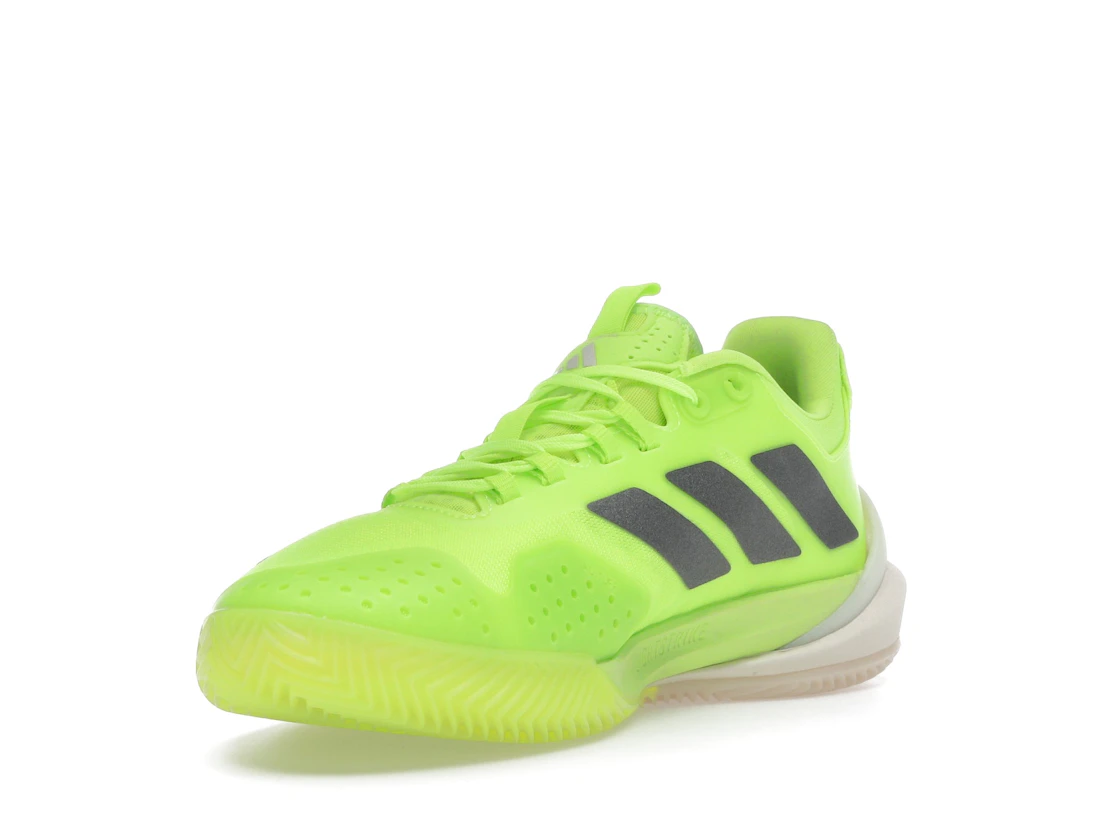 adidas Adizero Cybersonic Clay Lucid Lemon Iron Metallic Off White (Women's)