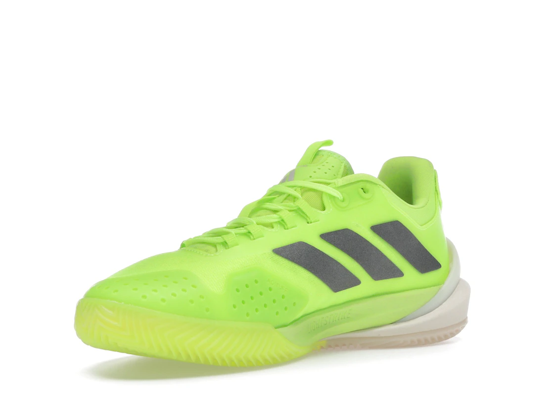 adidas Adizero Cybersonic Clay Lucid Lemon Iron Metallic Off White (Women's)