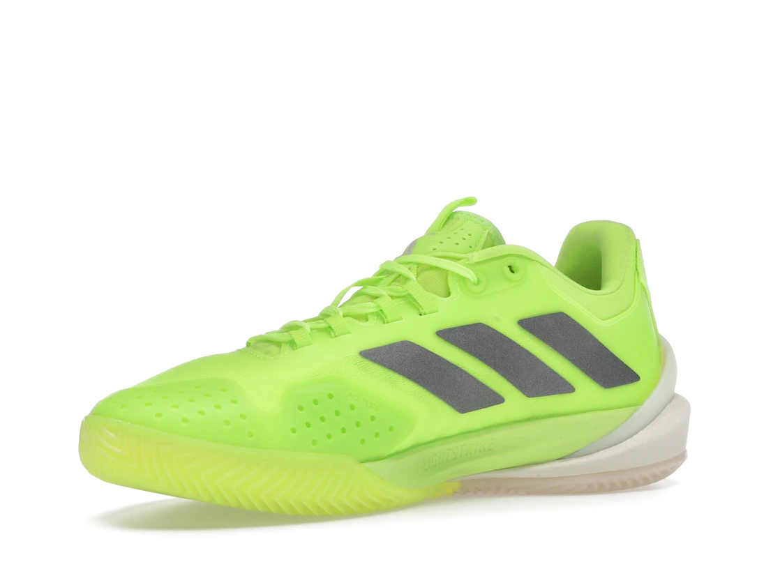 adidas Adizero Cybersonic Clay Lucid Lemon Iron Metallic Off White (Women's)